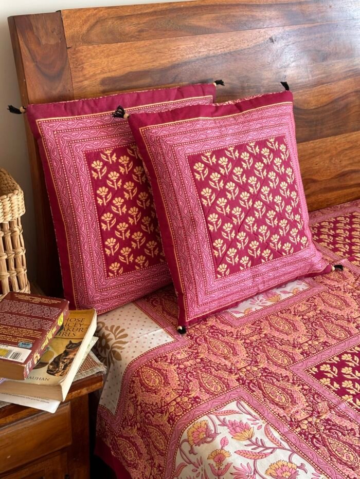 Utsav Cotton Diwan Set-8 piece Set - Image 3