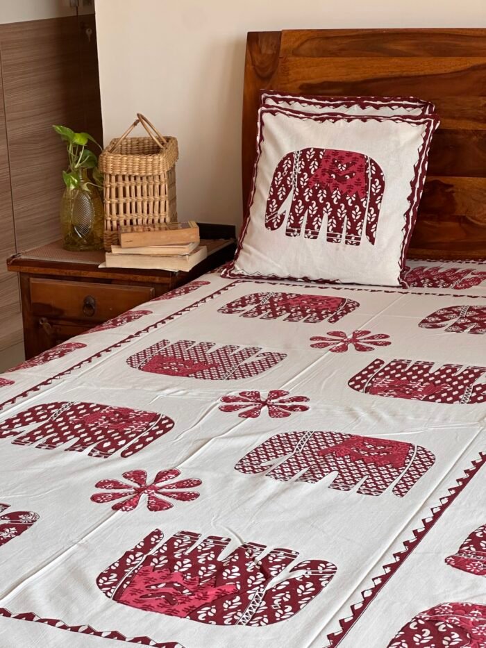 Ethnic Printed Diwan Set-8 piece Set - Image 5