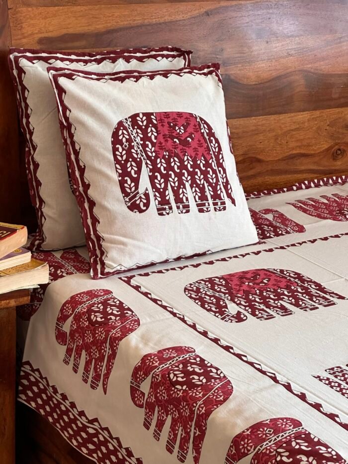 Ethnic Printed Diwan Set-8 piece Set - Image 3