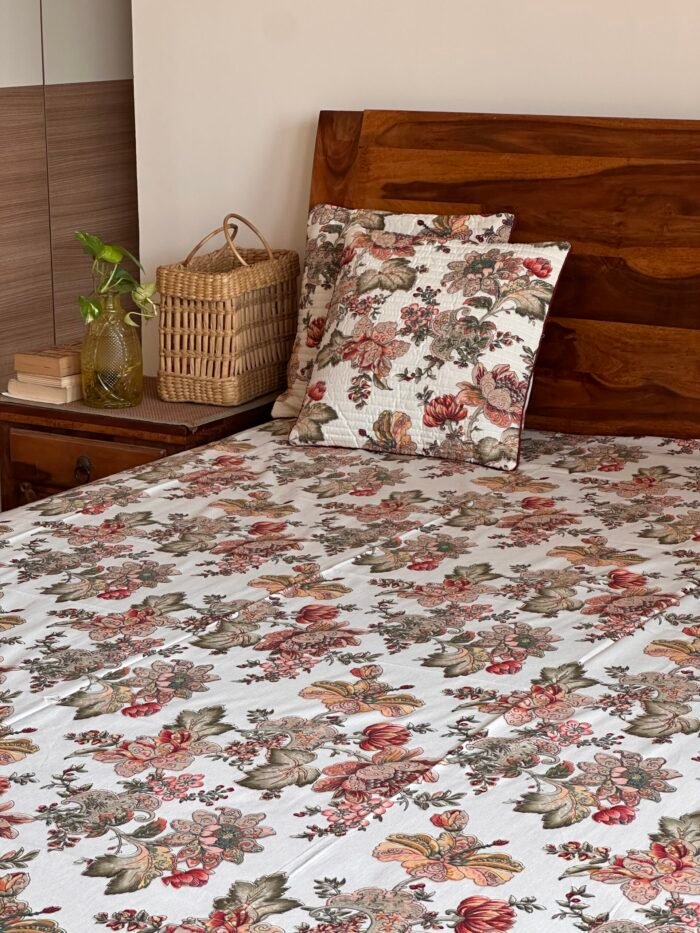 Charbagh Cotton Diwan Set-8 Piece Set - Image 3