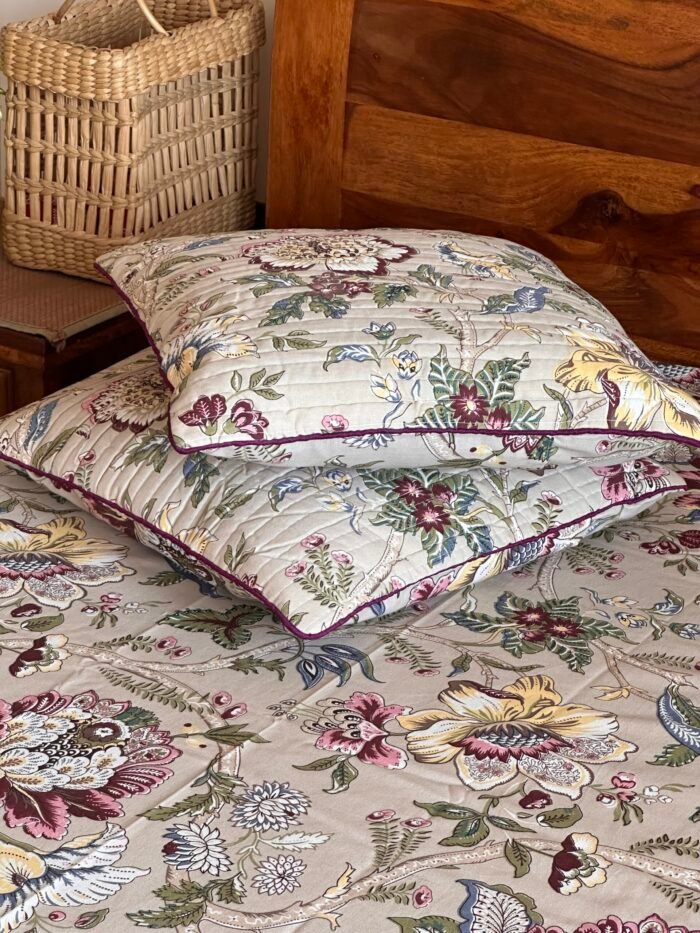 Ram Bagh Cotton Diwan Set-8 Piece Set - Image 5