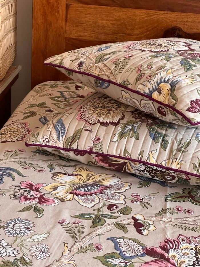 Ram Bagh Cotton Diwan Set-8 Piece Set - Image 7