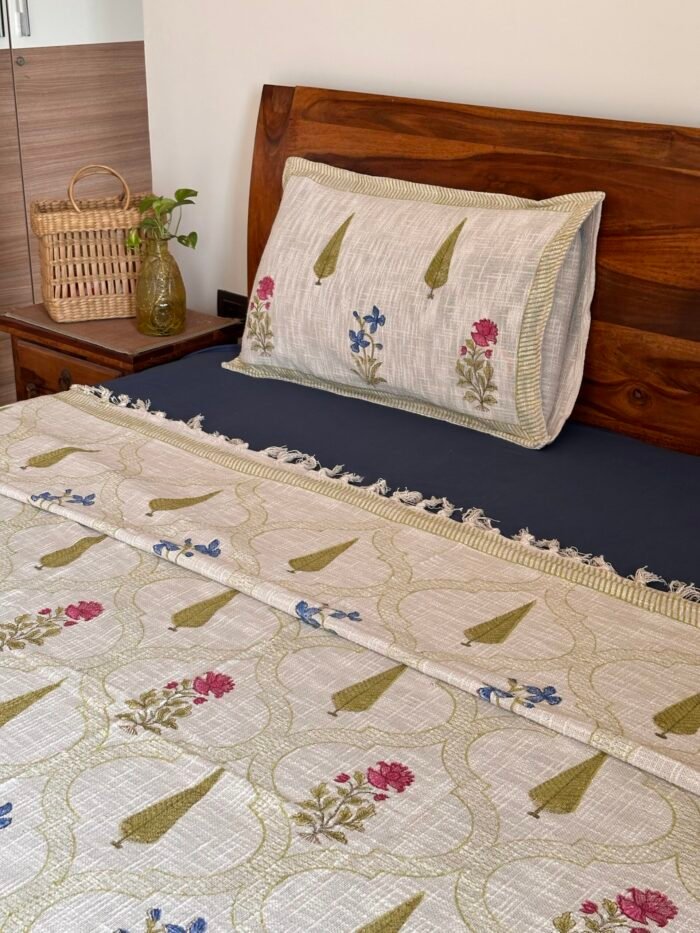 img_3816 Dil bagh Handwoven Premium Super King Size Bedcover - Image 1