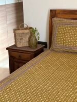 Kalamkari King Size Cotton Bedsheet