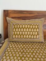 Kalamkari King Size Cotton Bedsheet - Image 2