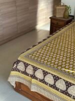 Kalamkari King Size Cotton Bedsheet - Image 4