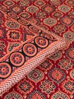 Kalamkari Super King Size Cotton Bedsheet - Image 6
