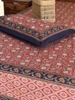 Kalamkari Super King Size Cotton Bedsheet