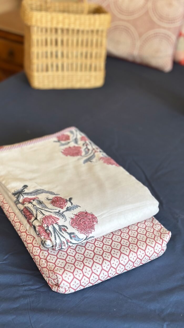 Mul Cotton Single Reversible Dohar(pair) - Image 4