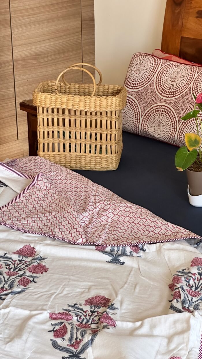 Mul Cotton Single Reversible Dohar(pair) - Image 2