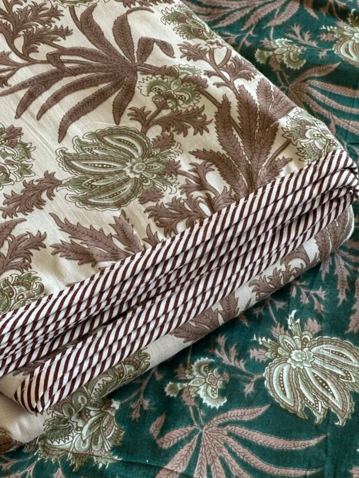 Virsa Mulmul Cotton Single Dohar(Pair) - Image 5