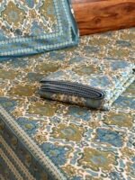Blue Ikkat Bedding Set - Image 6