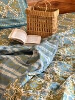 Blue Ikkat Bedding Set - Image 2