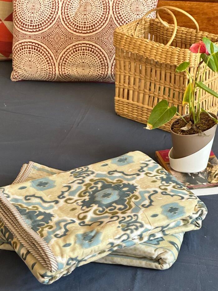 img_7350 Reversible Mul Cotton Dohar Single(Pair) - Image 2