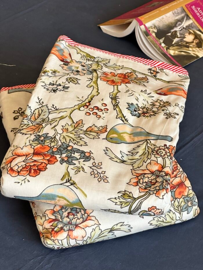 img_7368 Mulmul Cotton Dohar Single(Pair) - Image 5