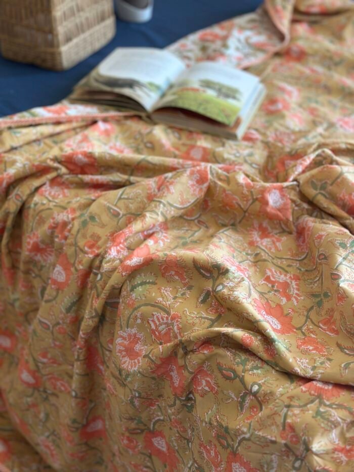 Mul Cotton Single Reversible Dohar (pair) - Image 2