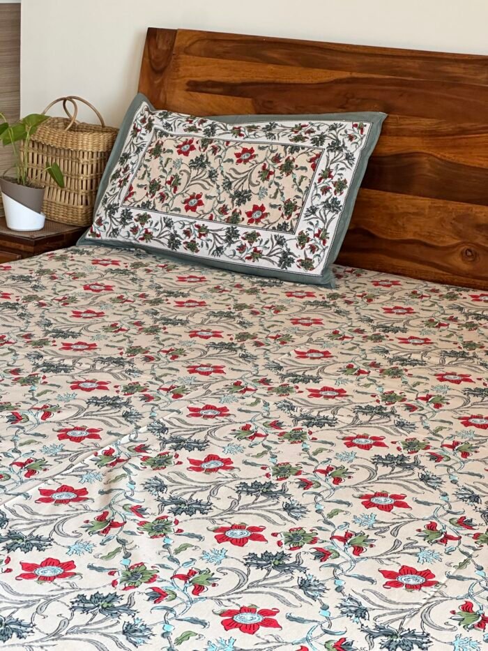 Suhana King Size Cotton Bedsheet - Image 7