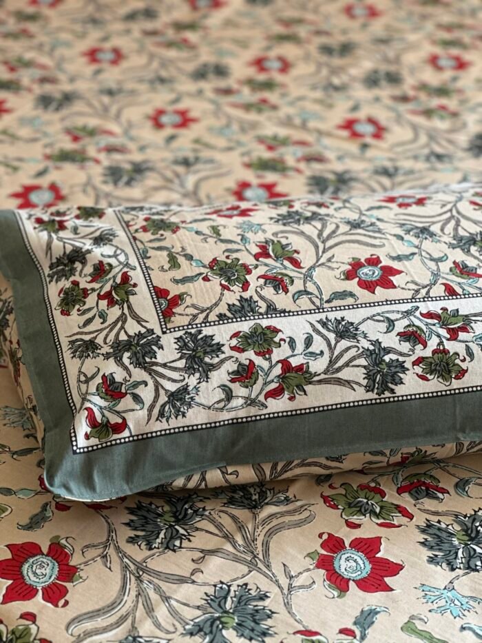 Suhana King Size Cotton Bedsheet - Image 2