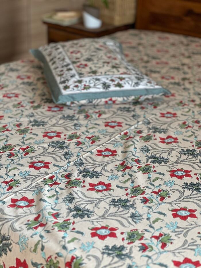 Suhana King Size Cotton Bedsheet - Image 5