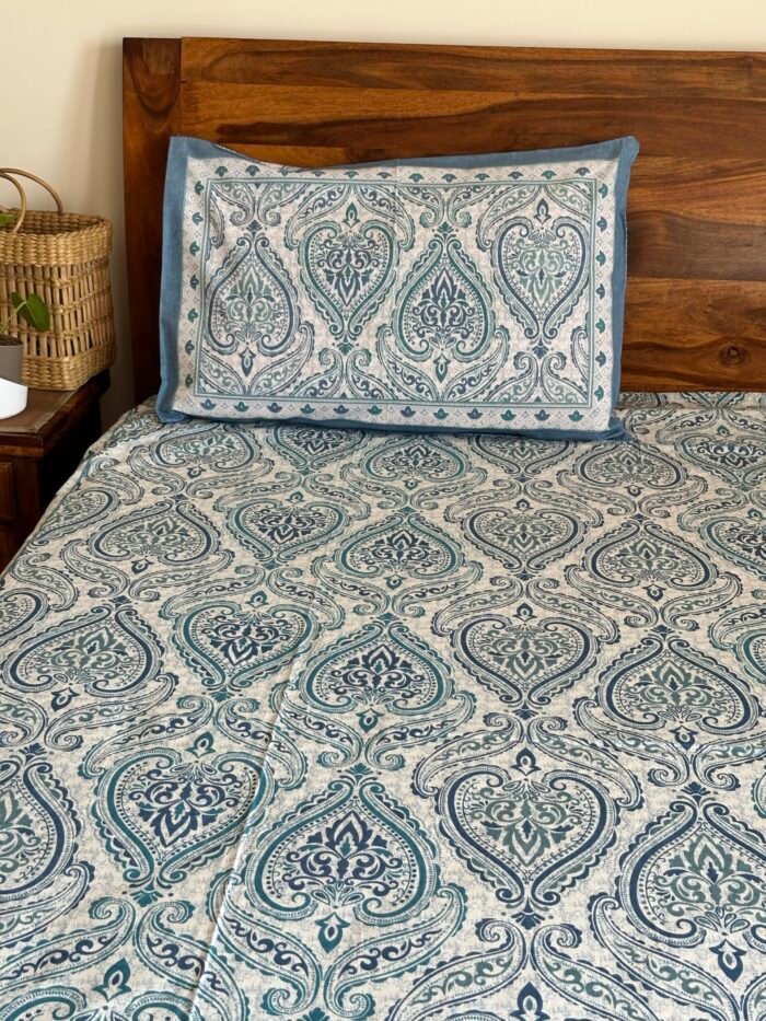 Nitya King Size Cotton Bedsheet - Image 2