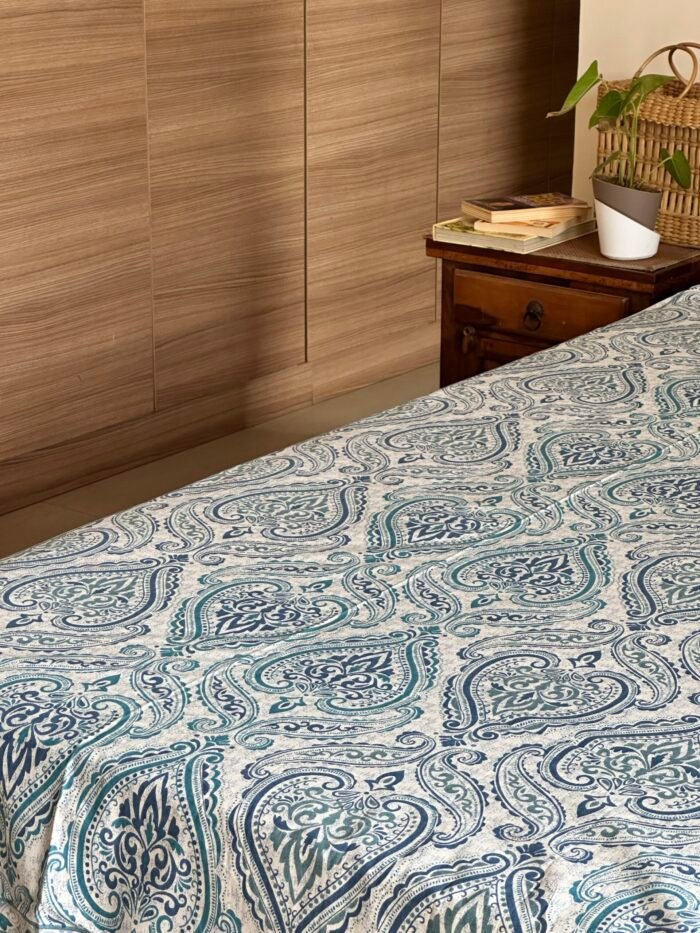 Nitya King Size Cotton Bedsheet - Image 3