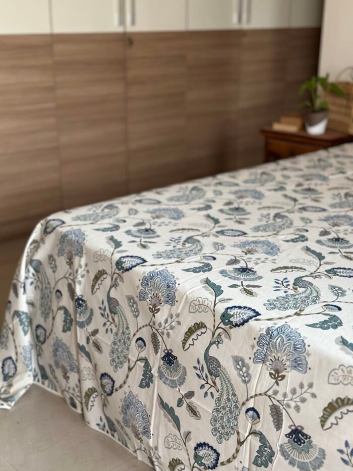 img_1033 Nimai-Lace Designed Pure Cotton Bedsheet Set - Image 3
