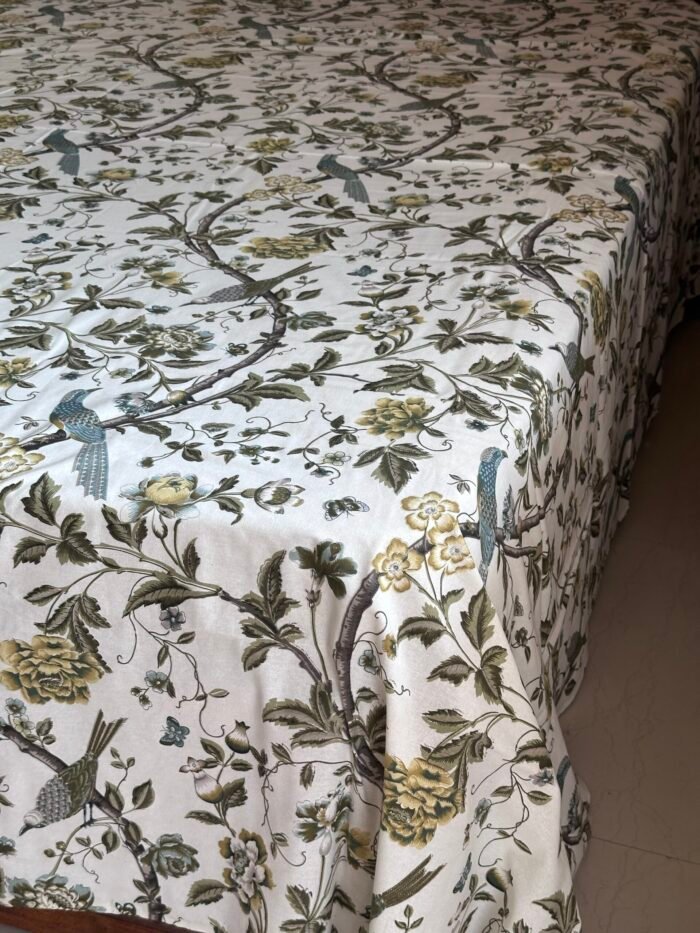 img_1041 Nimai-Lace Designed Pure Cotton Bedsheet Set - Image 4