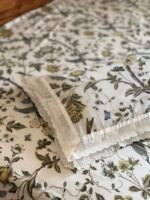 Nimai-Lace Designed Pure Cotton Bedsheet Set - Image 7