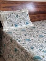 Nimai-Lace Designed Pure Cotton Bedsheet Set