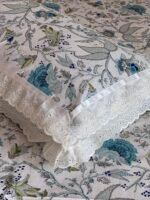 Nimai-Lace Designed Pure Cotton Bedsheet Set - Image 4