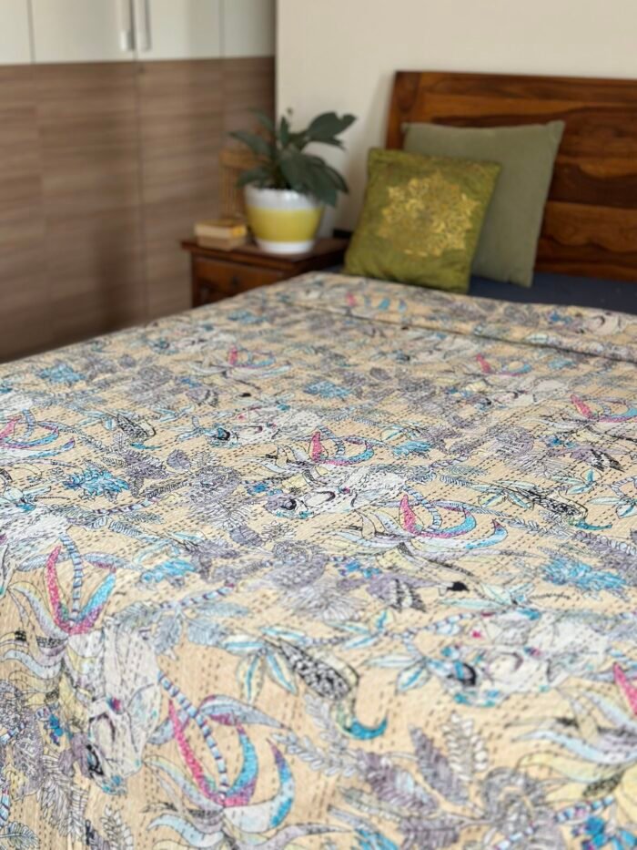 Kantha Bedcover-Double Bed - Image 4