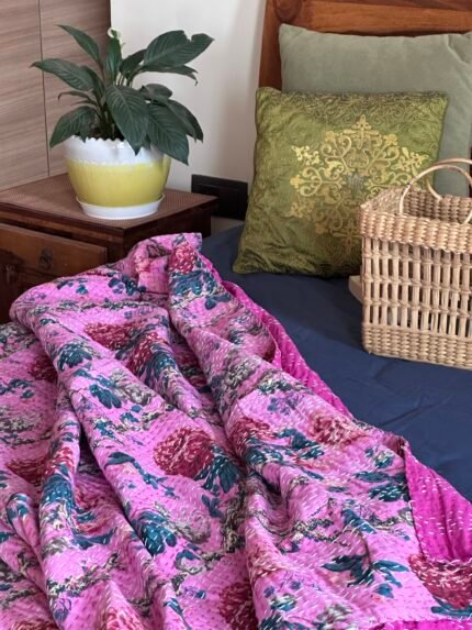 Kantha Bedcover-Double Bed