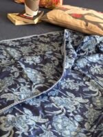 Indigo Phool Mul Cotton Dohar Single(Pair) - Image 5