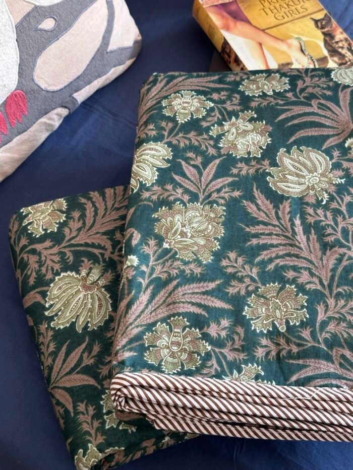 img_1422 Hara Bhara Bagh Mul Cotton Dohar Single(Pair) - Image 6