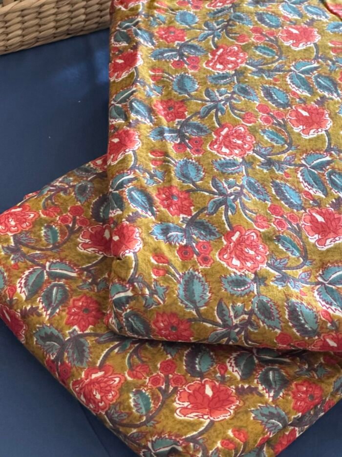 Gulmohar Bagh Mul Cotton Dohar Single(Pair) - Image 3