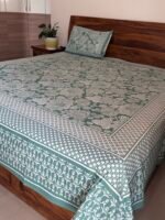 Aparna Super King Size Cotton Bedsheet - Image 7