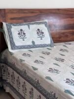Sandhya Super King Size Cotton Bedsheet - Image 2