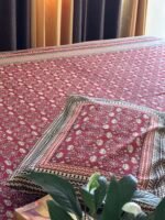Kalamkari King size Cotton Bedsheet - Image 2