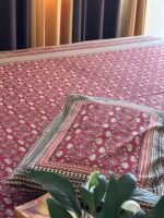 Kalamkari King size Cotton Bedsheet - Image 2