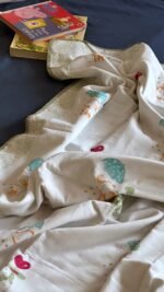 Baby Elephant Handblocked Reversible Dohar - Image 2