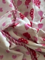 Pink Paradise Handblocked Reversible Dohar - Image 3