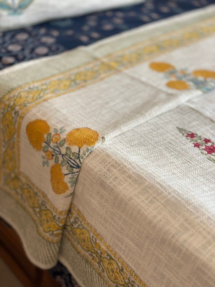 Yellow Marigold Premium Bedcover - Image 5