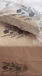 Blooming Blue Lotus Luxury Cotton Bedlinen - Image 2