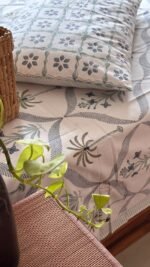 Blooming Blue Luxury Cotton Bedlinen - Image 7