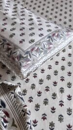 Rangoli Super King Size Cotton Bedsheet