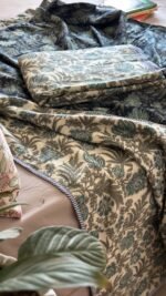 Indigo Phool Reversible Single Dohar ( Pair) - Image 2