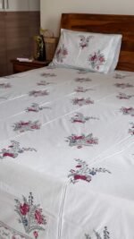 Madulai Butta Premium King Size Bedsheet - Image 4