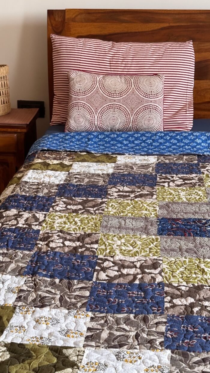 Patchwork Reversible Bedcover - Image 3