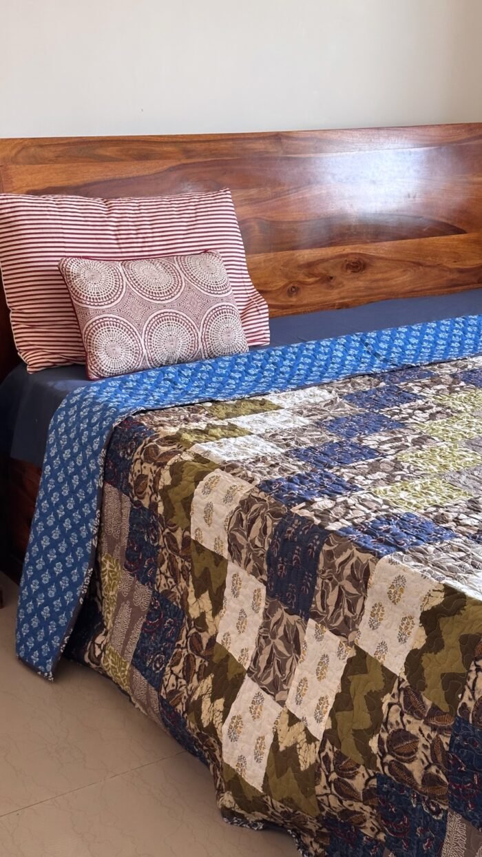 Patchwork Reversible Bedcover - Image 4