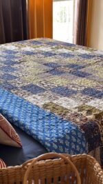 Patchwork Reversible Bedcover